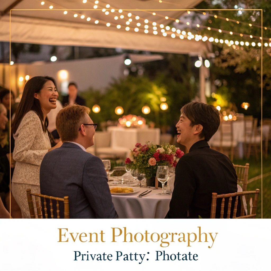 Eventfotografering ved privat arrangement